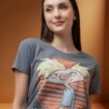 Playera Máscara De Látex Arnold Mujer