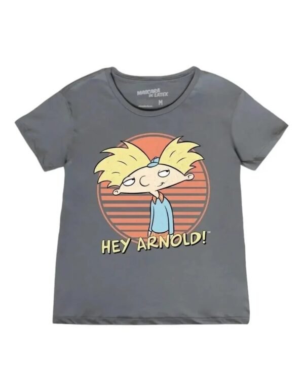Playera Máscara De Látex Arnold Mujer