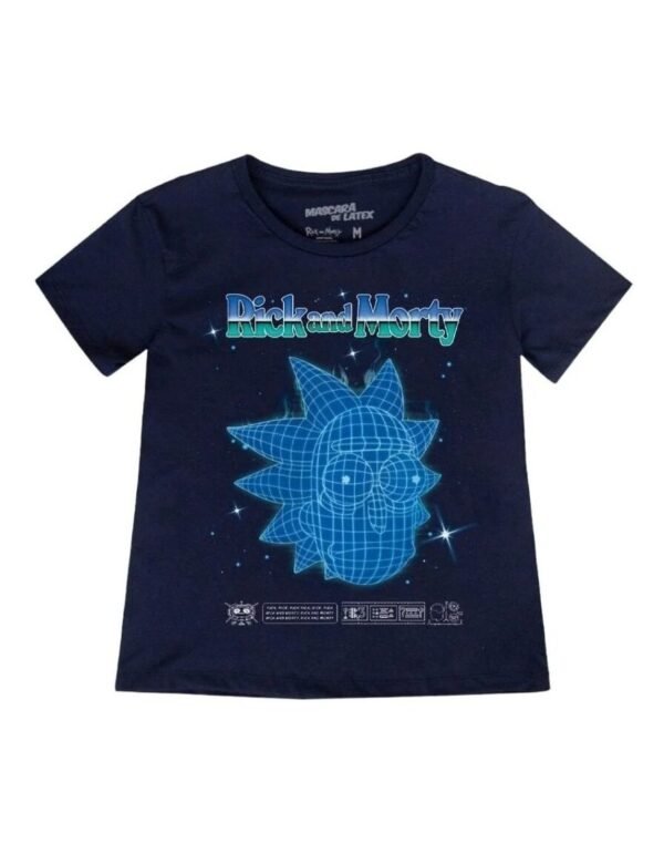 Playera Máscara De Látex Ricksthetic Mujer Playera Máscara De Látex Ricksthetic Mujer