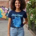 Playera Máscara De Látex Ricksthetic Mujer