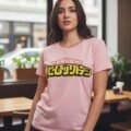 Playera Máscara De Látex My Hero Academia Logo Mujer