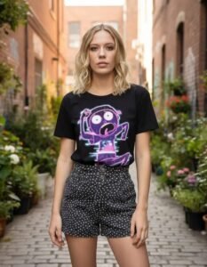 Playera Máscara De Látex Interdimensional Mujer