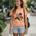 Playera Máscara De Látex Goten Y Trunks Mujer