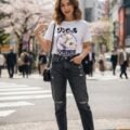 Playera Máscara De Látex Gear 5 Mujer