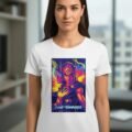 Playera Máscara De Látex Lady Thor Mujer