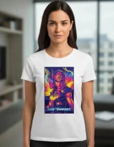 Playera Máscara De Látex Lady Thor Mujer