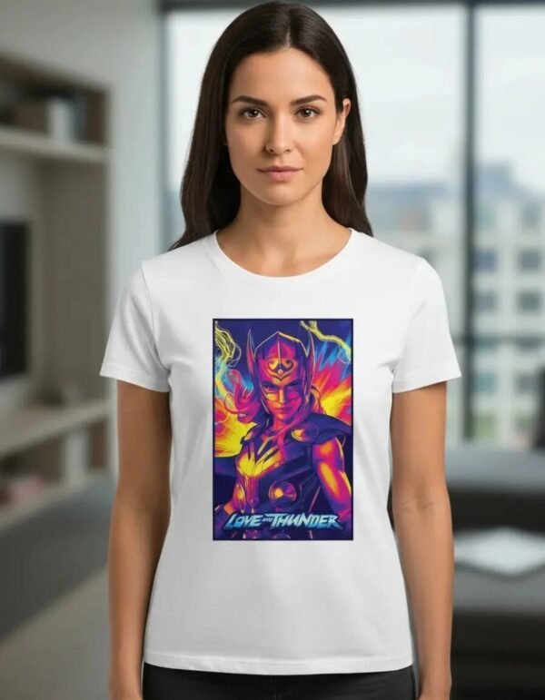 Playera Máscara De Látex Lady Thor Mujer