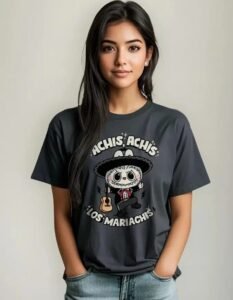 Playera Máscara De Látex Achis, Achis Mujer
