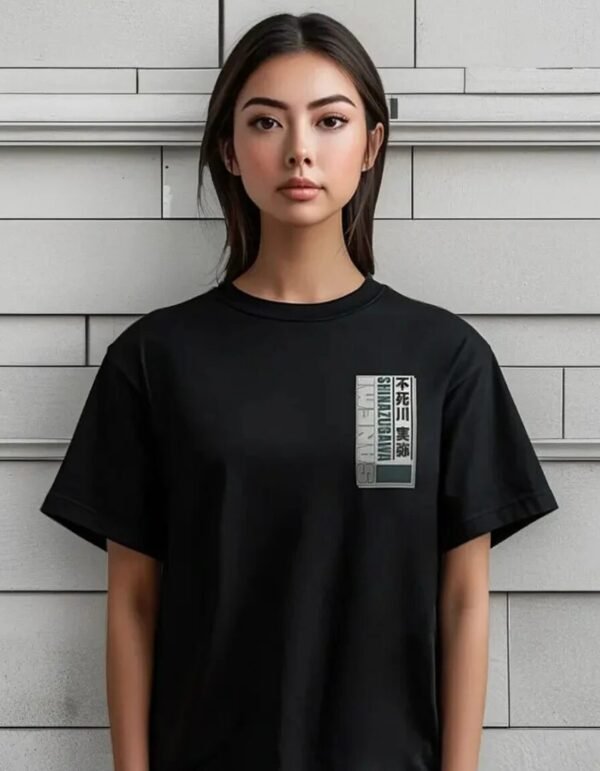 Playera Máscara De Látex Demon Slayer Sanemi Shinazuga Mujer