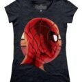 Playera Máscara De Látex Spidey Mujer