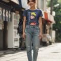 Playera Máscara De Látex Dattebayo! Mujer