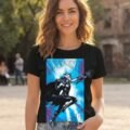 Playera Máscara De Látex Jane Con Mjolnir Mujer