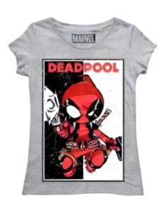 Playera Máscara De Látex Chibi Wade Mujer