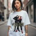 Playera Máscara De Látex Gojo Sensei Mujer