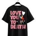 Playera Máscara De Látex Disney Love You To Death Mujer