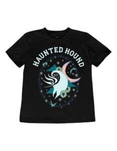 Playera Máscara De Látex Haunted Hound Mujer