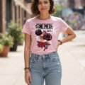 Playera Máscara De Látex Cuarta Marcha Mujer