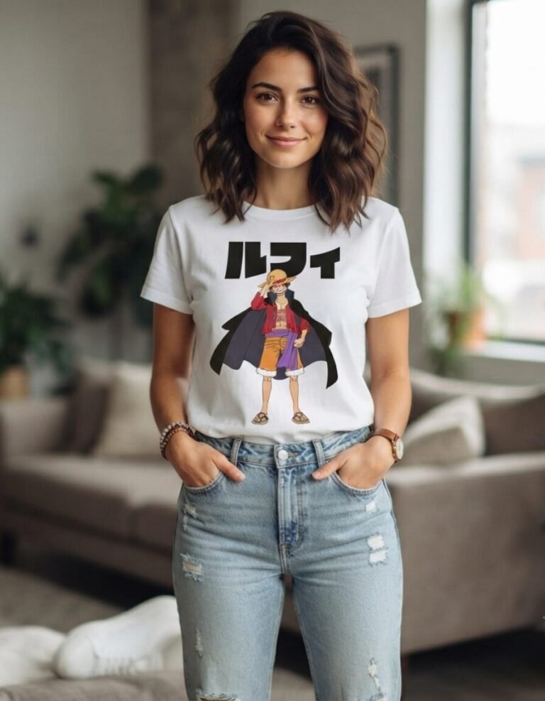 Playera Máscara De Látex Grand Line Man Mujer