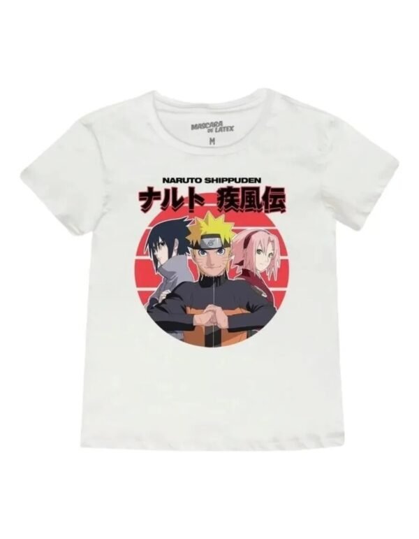 Playera Máscara De Látex Aldea De La Hoja Mujer