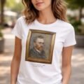 Playera Máscara De Látex Autorretrato Mujer