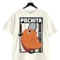 Playera Máscara De Látex Pochita Mujer