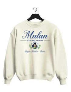 Pullover Máscara De Látex Disney Mulan Mujer