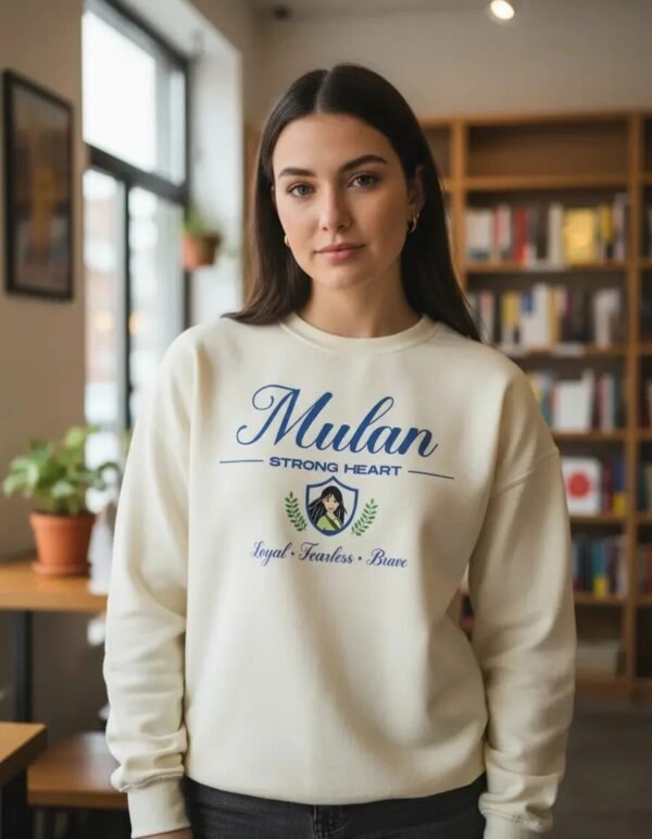 Pullover Máscara De Látex Disney Mulan Mujer