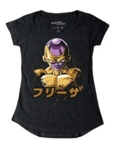 Playera Máscara De Látex Golden Freezer Mujer