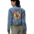 Jacket Máscara De Látex Bugs And Friends Denim Mujer