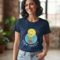 Playera Máscara De Látex Team Tweety Mujer