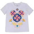 Playera Máscara De Látex Disney Mickey Petalos Mujer