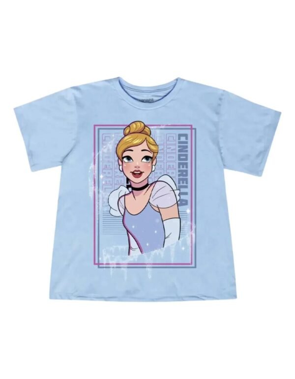 Playera Máscara De Látex Cinderella Mujer