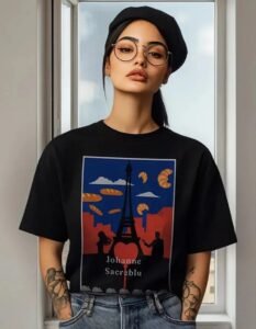 Playera Máscara De Látex Johanne Sacreblu Mujer
