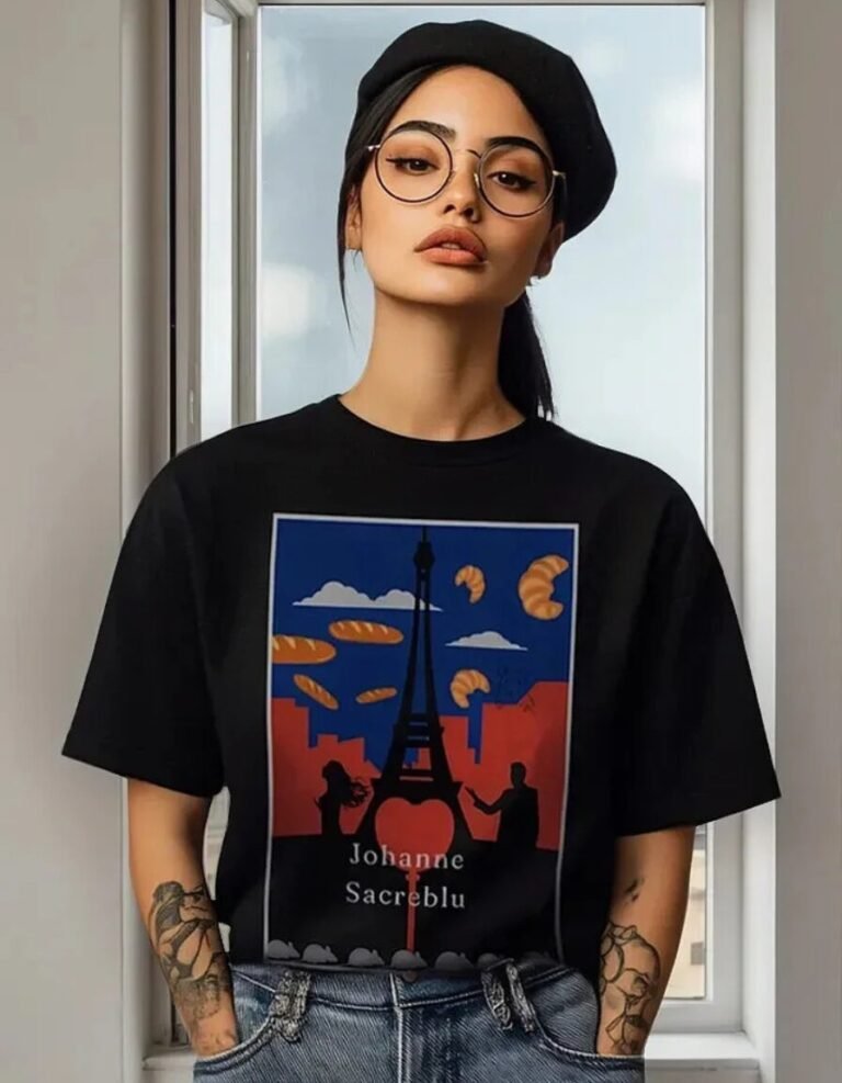 Playera Máscara De Látex Johanne Sacreblu Mujer