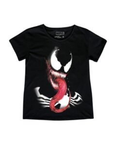 Playera Máscara De Látex Marvel Venom Mujer
