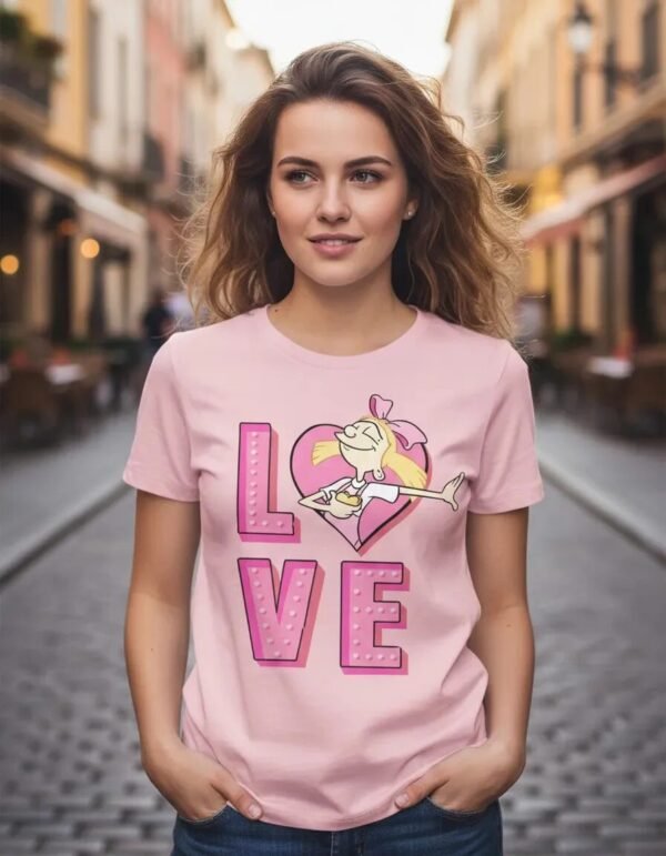 Playera Máscara De Látex Nickelodeon Helga Mujer