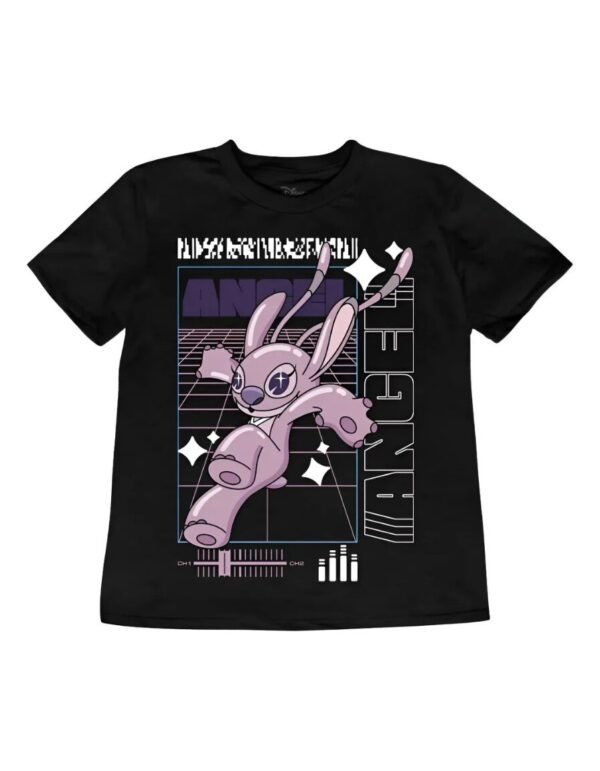 Playera Máscara De Látex Disney Experiment 624 Mujer