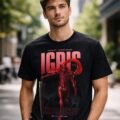 Playera Máscara De Látex Igris Solo Leveling Hombre