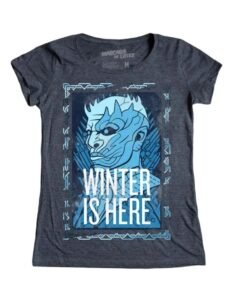 Playera Máscara De Látex Winter Is Here Mujer