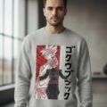 Pullover Máscara De Látex Dragon Ball Supersaiyano Rose Hombre