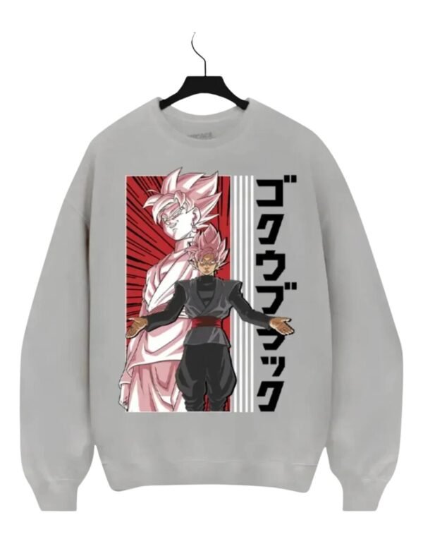Pullover Máscara De Látex Dragon Ball Supersaiyano Rose Hombre Pullover Máscara De Látex Dragon Ball Supersaiyano Rose Hombre