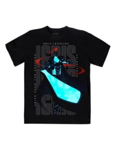 Playera Máscara De Látex Master Swordsman Leveling Hombre