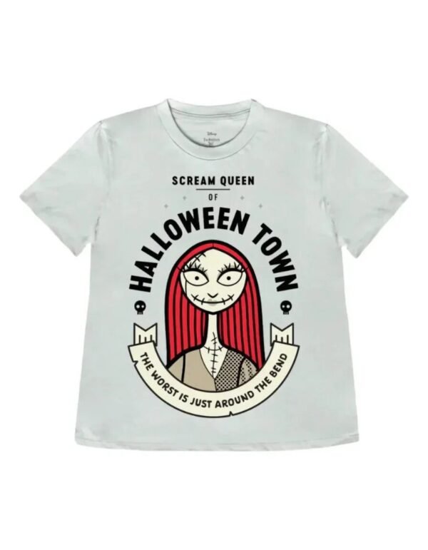 Playera Máscara De Látex Scream Queen Mujer