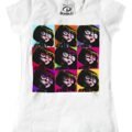 Playera Máscara De Látex Edna Pop Art Mujer