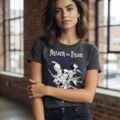 Playera Mascara De Látex Alas De Libertad Mujer