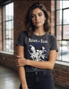 Playera Mascara De Látex Alas De Libertad Mujer