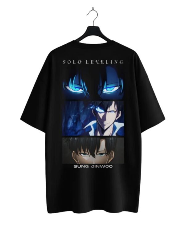 Playera Máscara De Látex Second Monarch Solo Leveling Hombre