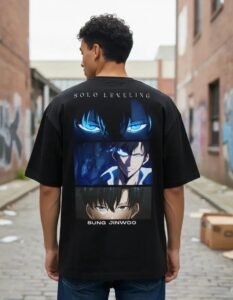 Playera Máscara De Látex Second Monarch Solo Leveling Hombre