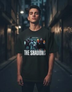 Playera Mascara De Látex Shadow Soldiers Hombre