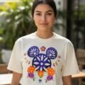 Playera Máscara De Látex Disney Mickey Ofrenda 2 Mujer